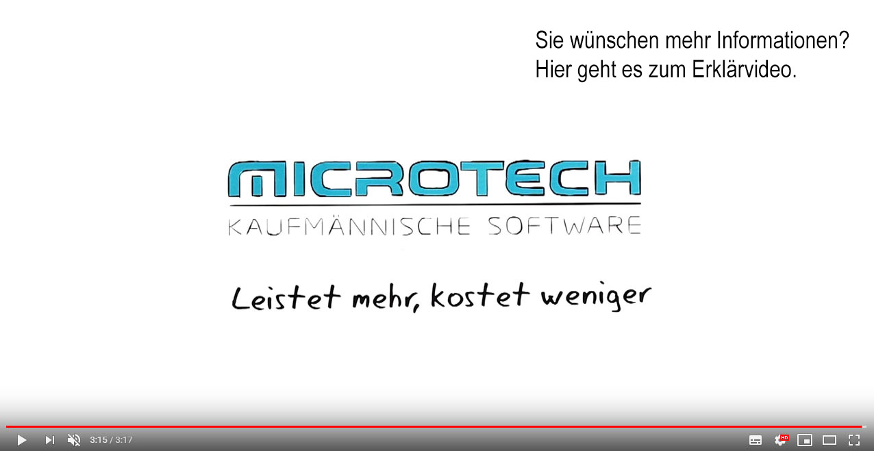 ERP-System von microtech